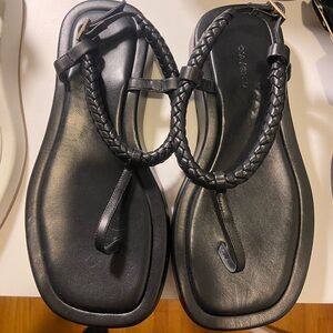 GIABORGHINI x Rosie Huntington-Whiteley thong sandals